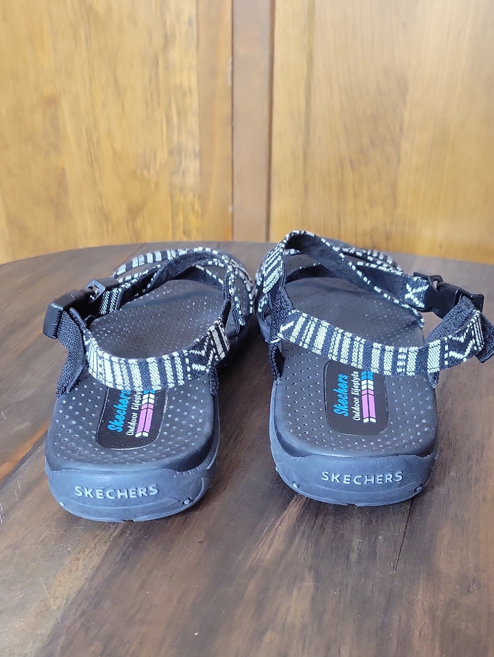 Skechers Women's Reggae Trail On By Sandal Sz 8.5 - Picture 5 of 9
